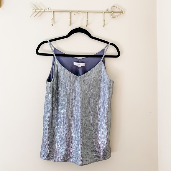 LOFT Tops - Loft spaghetti-strap blouse